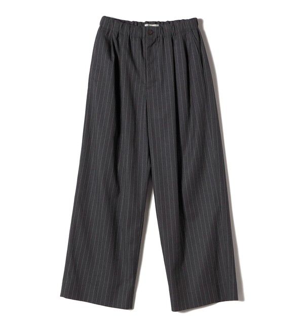 SHIPS for women「SHIPS NINE CASE:〈手洗い可能〉ストライプ イージー パンツ」|その他|