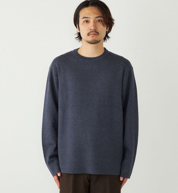 SHIPS Colors 「SHIPS Colors:〈吸湿発熱〉Solist(R) Heat ハーフ ミラノ ニット◇」|ニット・セーター|