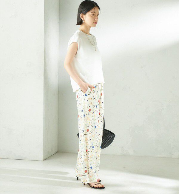 SHIPS for women「〈接触冷感/吸水速乾/洗濯機可能〉ハイゲージ ポンチ コクーン カットソー」|Tシャツ・カットソー|