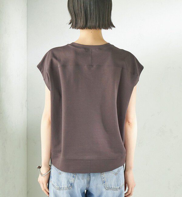 SHIPS for women「〈接触冷感/吸水速乾/洗濯機可能〉ハイゲージ ポンチ コクーン カットソー」|Tシャツ・カットソー|