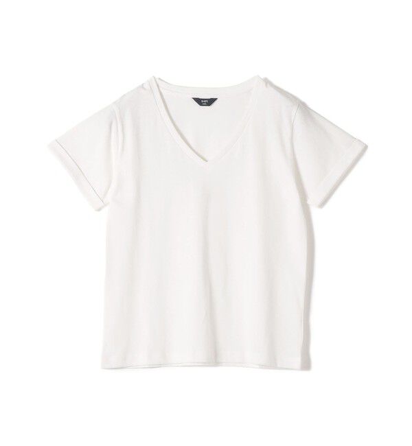 SHIPS Colors 「SHIPS Colors:〈汗染み防止・手洗い可能〉Vネック Tシャツ」|Tシャツ・カットソー|