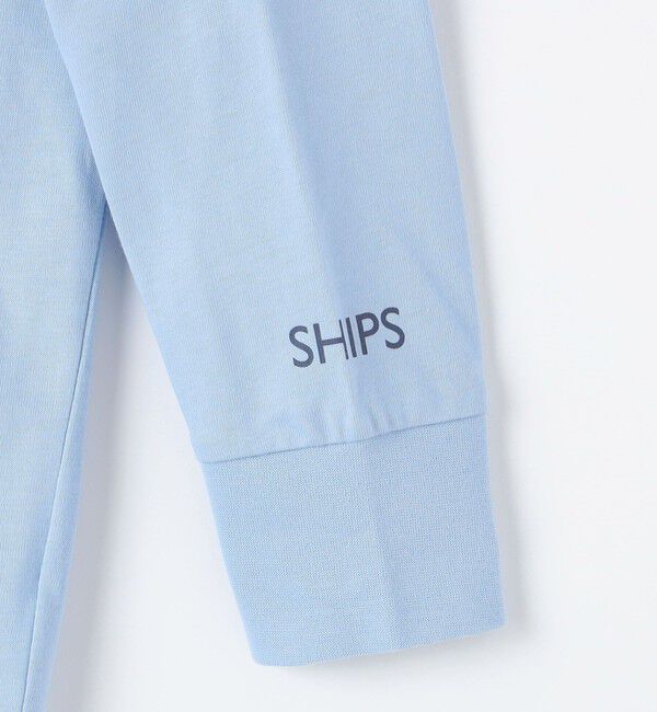 SHIPS KIDS「SHIPS KIDS:100～130cm / PEANUTS FA プリント ロングスリーブ Tシャツ」|Tシャツ・カットソー|
