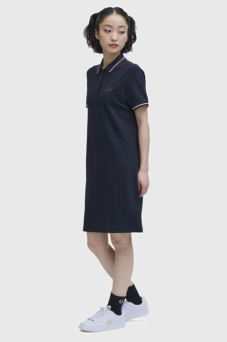 FRED PERRY 「Twin Tipped Fred Perry Dress D3600／フレッドペリーポロワンピース D3600」|ワンピース|