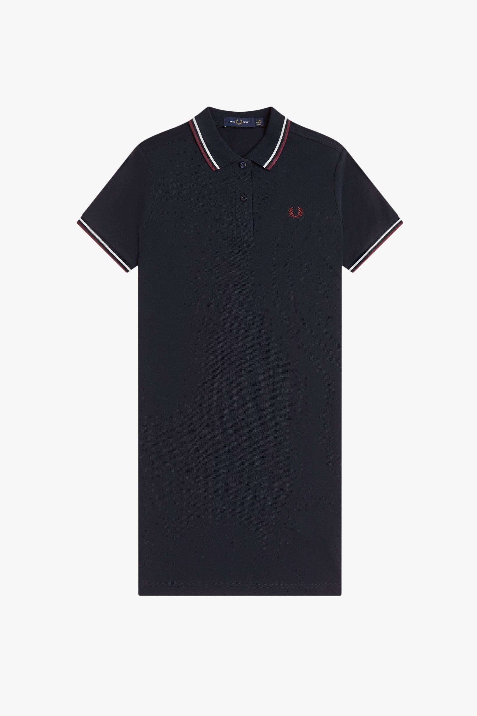 FRED PERRY 「Twin Tipped Fred Perry Dress D3600／フレッドペリーポロワンピース D3600」|ワンピース|