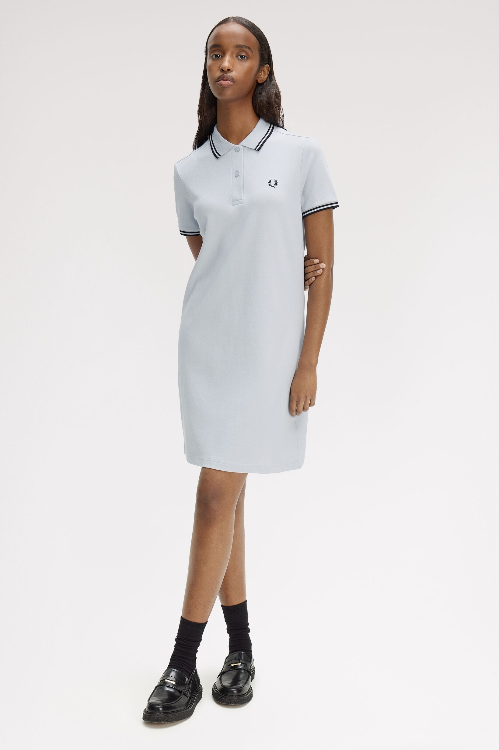 FRED PERRY 「Twin Tipped Fred Perry Dress D3600／フレッドペリーポロワンピース D3600」|ワンピース|