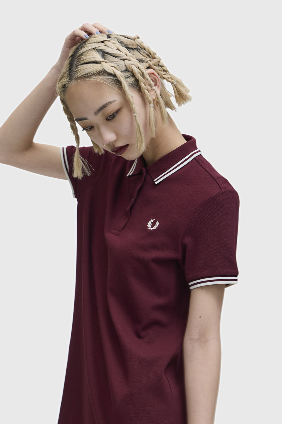 FRED PERRY 「Twin Tipped Fred Perry Dress D3600／フレッドペリーポロワンピース D3600」|ワンピース|
