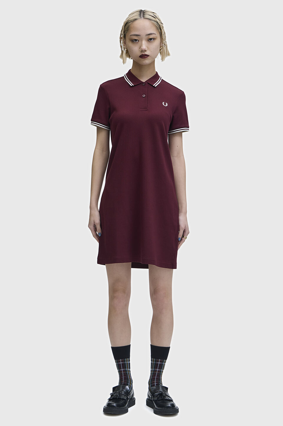 FRED PERRY 「Twin Tipped Fred Perry Dress D3600／フレッドペリーポロワンピース D3600」|ワンピース|