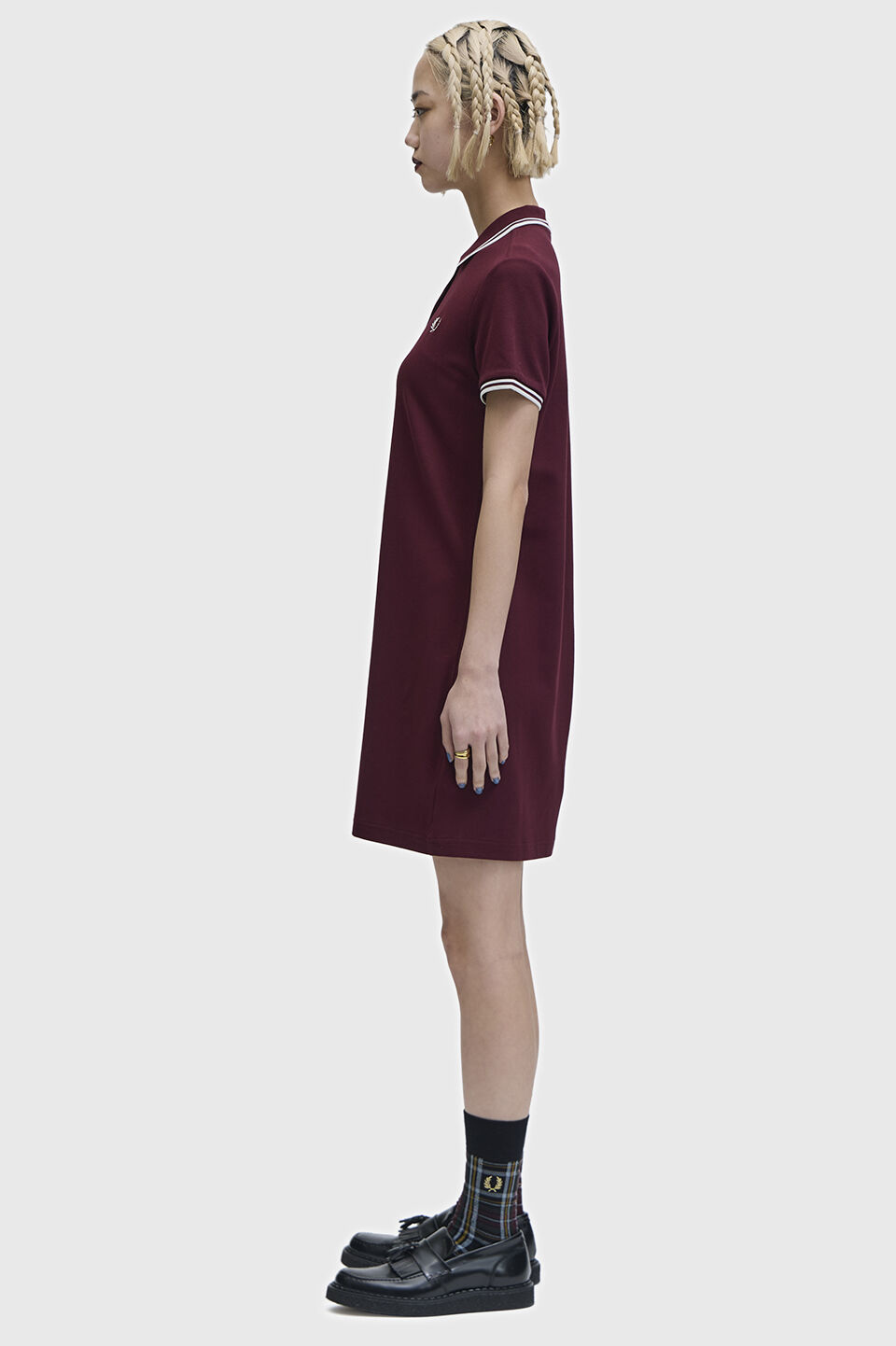 FRED PERRY 「Twin Tipped Fred Perry Dress D3600／フレッドペリーポロワンピース D3600」|ワンピース|