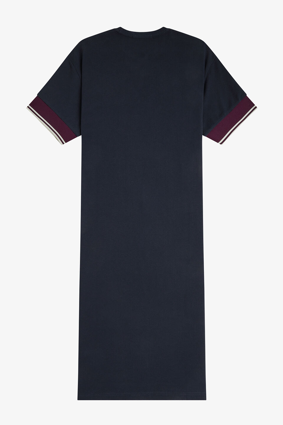 FRED PERRY 「Contrast Cuff Pique T-Shirt Dress／コントラストカフ鹿の子Tシャツワンピース」|ワンピース|