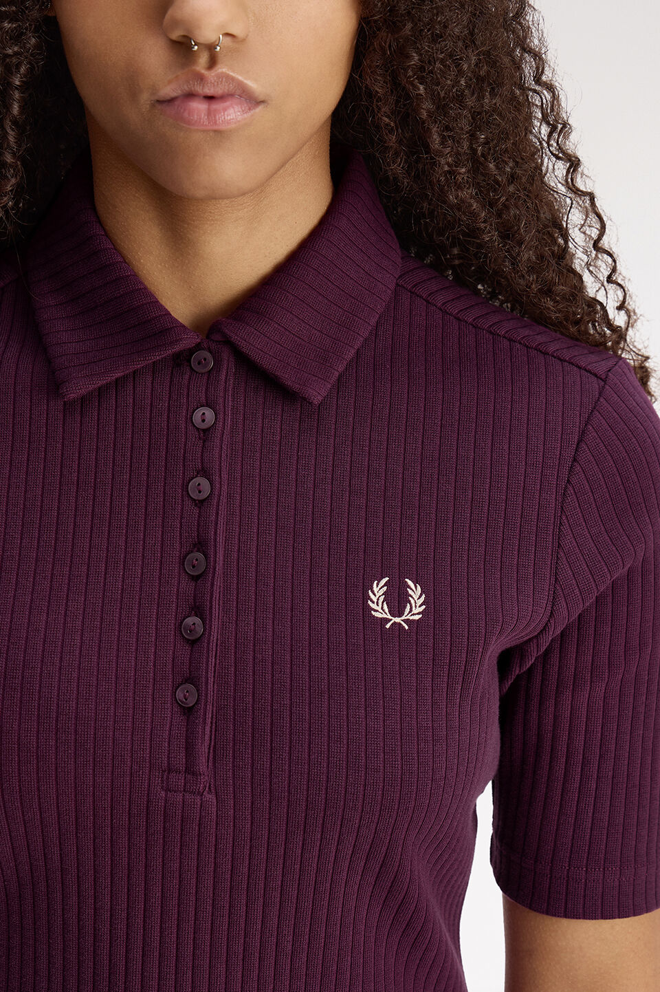 FRED PERRY 「Wide Rib Polo Shirt／ワイドリブポロシャツ」|ポロシャツ|
