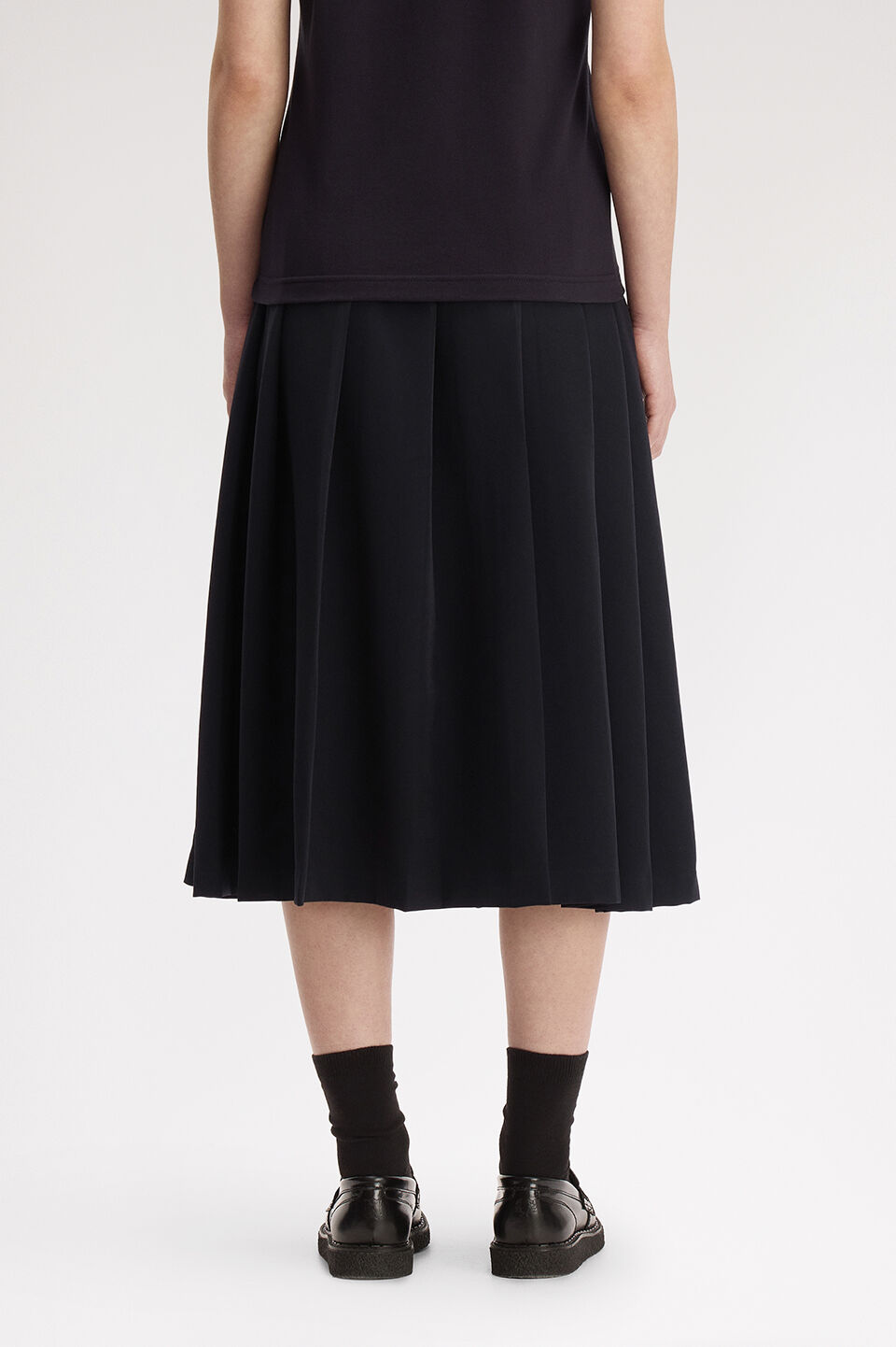 FRED PERRY 「FRED PERRY／Pleated Midi Skirt／プリーツミディスカート」|スカート|