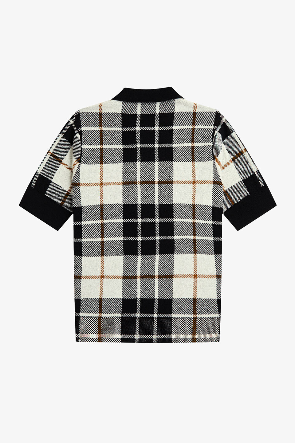 FRED PERRY 「FRED PERRY／Boucle Tartan Knitted Shirt／ブークレタータンチェックニットポロ」|Tシャツ・カットソー|