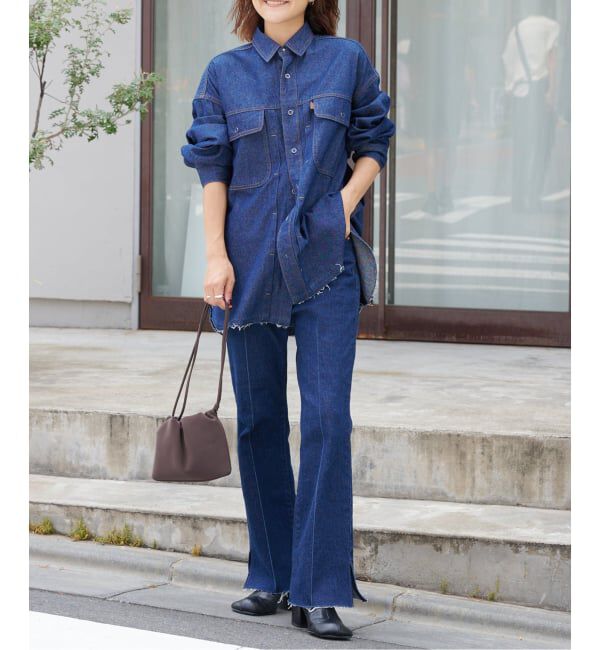 OUTDOOR PRODUCTS Usual Things「追加3 ULTデニムワーカーシャツ」|シャツ・ブラウス|
