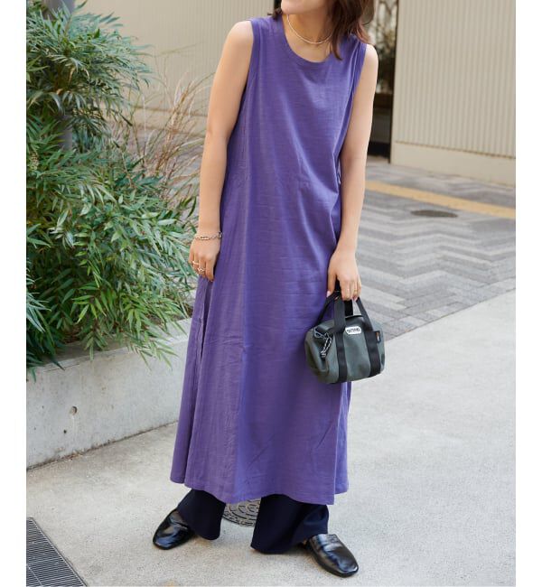 OUTDOOR PRODUCTS Usual Things「スラブテンジクフレアノースリワンピース」|ワンピース|