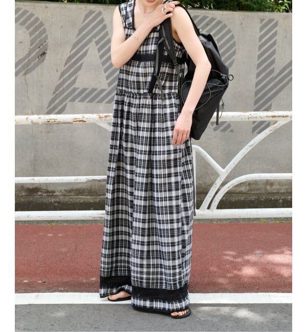 OUTDOOR PRODUCTS Usual Things「コットンローンレーストリムワンピース」|ワンピース|
