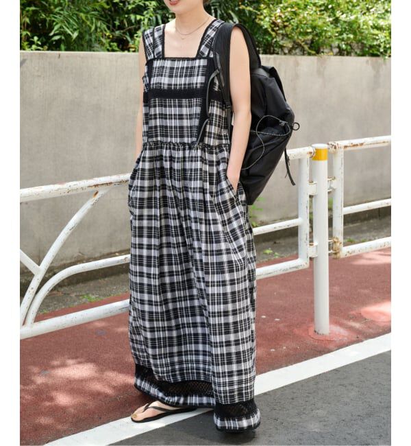 OUTDOOR PRODUCTS Usual Things「コットンローンレーストリムワンピース」|ワンピース|