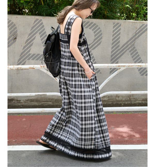 OUTDOOR PRODUCTS Usual Things「コットンローンレーストリムワンピース」|ワンピース|