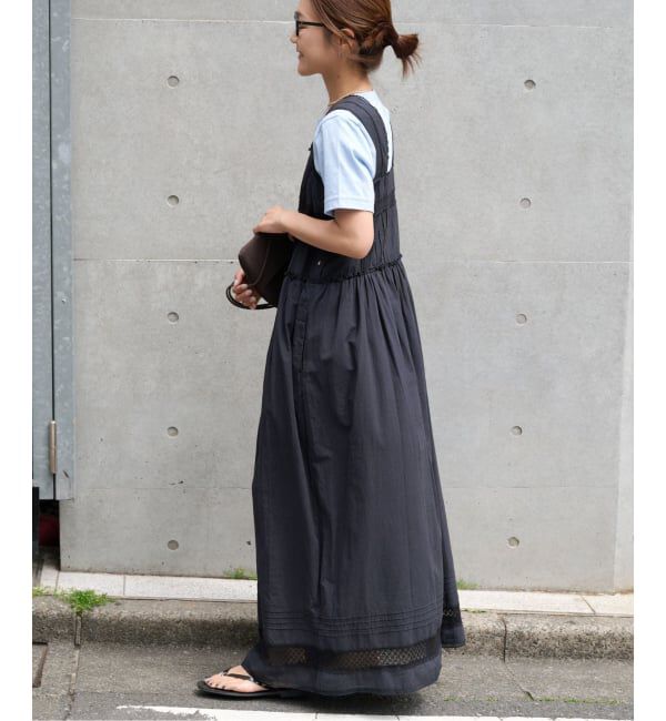 OUTDOOR PRODUCTS Usual Things「コットンローンレーストリムワンピース」|ワンピース|