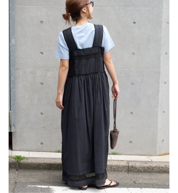 OUTDOOR PRODUCTS Usual Things「コットンローンレーストリムワンピース」|ワンピース|