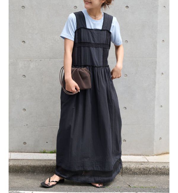 OUTDOOR PRODUCTS Usual Things「コットンローンレーストリムワンピース」|ワンピース|