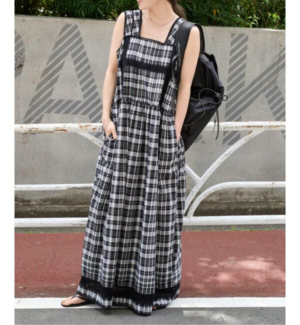 OUTDOOR PRODUCTS Usual Things「コットンローンレーストリムワンピース」|ワンピース|