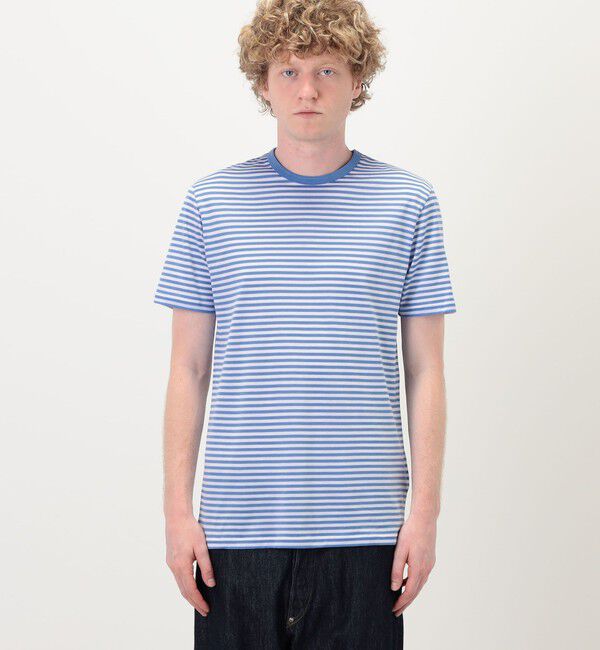 TOMORROWLAND BUYING WEAR「SUNSPELコットン クラシック ボーダーTシャツ」|Tシャツ・カットソー|