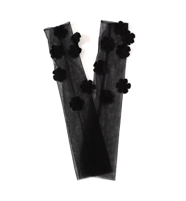  「MARGE 別注 TULLE FLOWER GLOVES：手袋」|手袋|