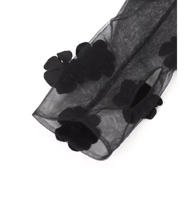  「MARGE 別注 TULLE FLOWER GLOVES：手袋」|手袋|