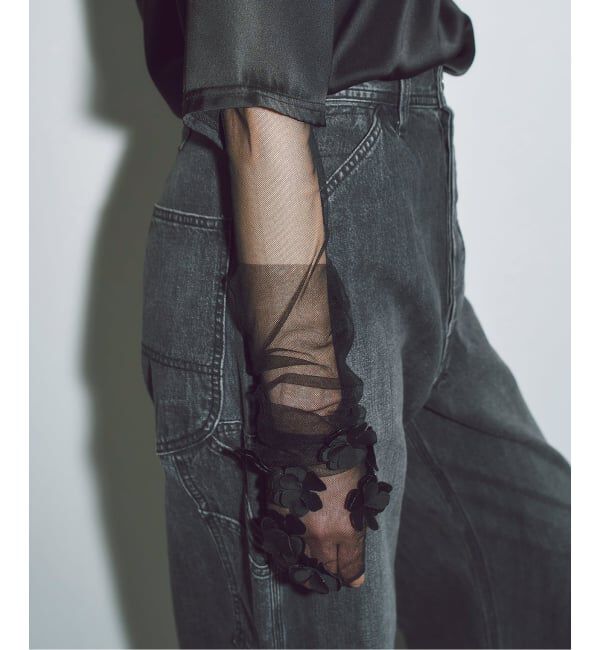  「MARGE 別注 TULLE FLOWER GLOVES：手袋」|手袋|