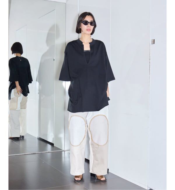  「《追加2》KEY NECK Tシャツ」|Tシャツ・カットソー|