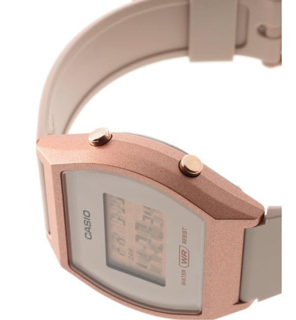 HIROB「Web限定 CASIO LW-204-4AJF Pink」|腕時計|