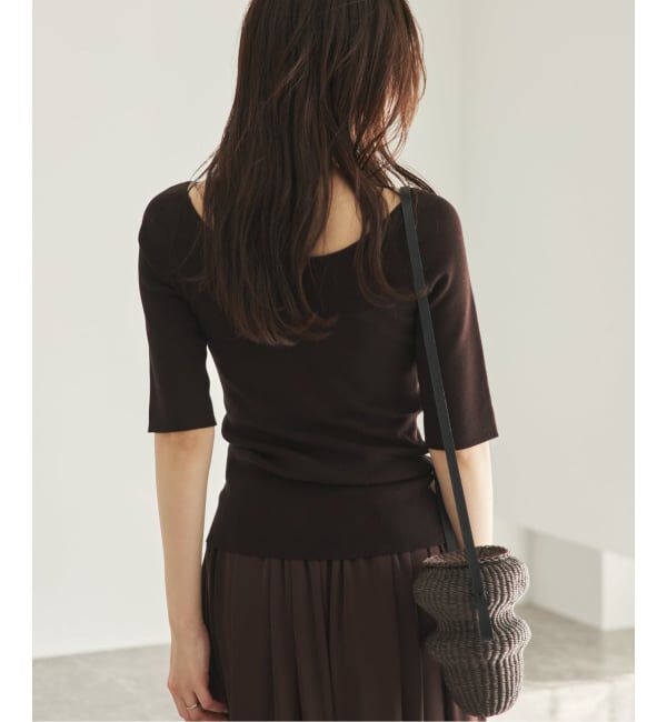 Plage「layered rib ニットT」|ニット・セーター|