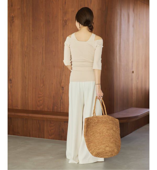 Plage「layered rib ニットT」|ニット・セーター|
