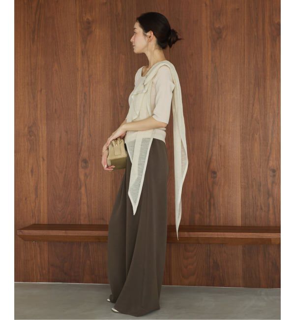 Plage「layered rib ニットT」|ニット・セーター|