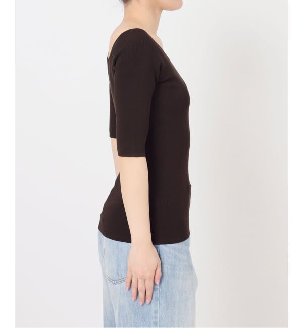 Plage「layered rib ニットT」|ニット・セーター|