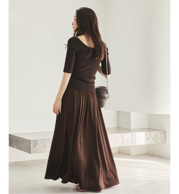 Plage「layered rib ニットT」|ニット・セーター|