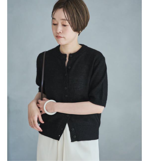 Plage「《予約》Mohair Mix Hansode カーディガン」|カーディガン|