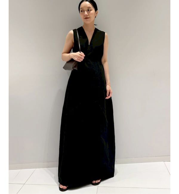 Plage「《六本木店・WEB限定》R&rsquo;IAM PLAIN ワンピース」|ワンピース|ブラック