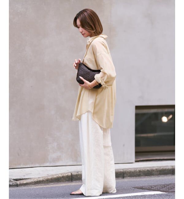 Plage「sheer cotton tunic シャツ」|シャツ・ブラウス|
