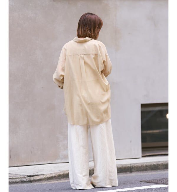 Plage「sheer cotton tunic シャツ」|シャツ・ブラウス|