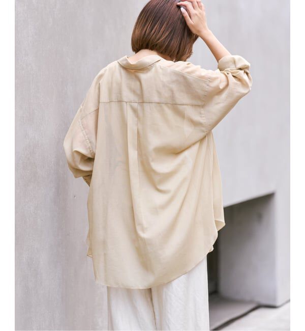 Plage「sheer cotton tunic シャツ」|シャツ・ブラウス|