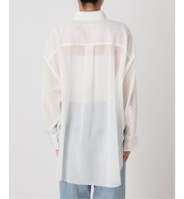 Plage「sheer cotton tunic シャツ」|シャツ・ブラウス|