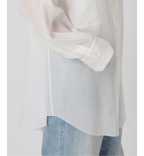 Plage「sheer cotton tunic シャツ」|シャツ・ブラウス|