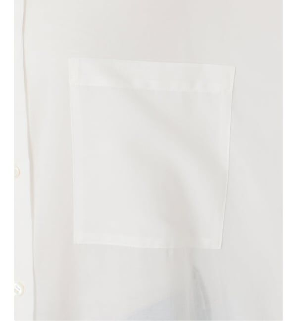 Plage「sheer cotton tunic シャツ」|シャツ・ブラウス|