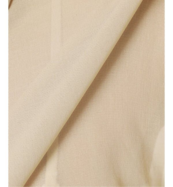 Plage「sheer cotton tunic シャツ」|シャツ・ブラウス|