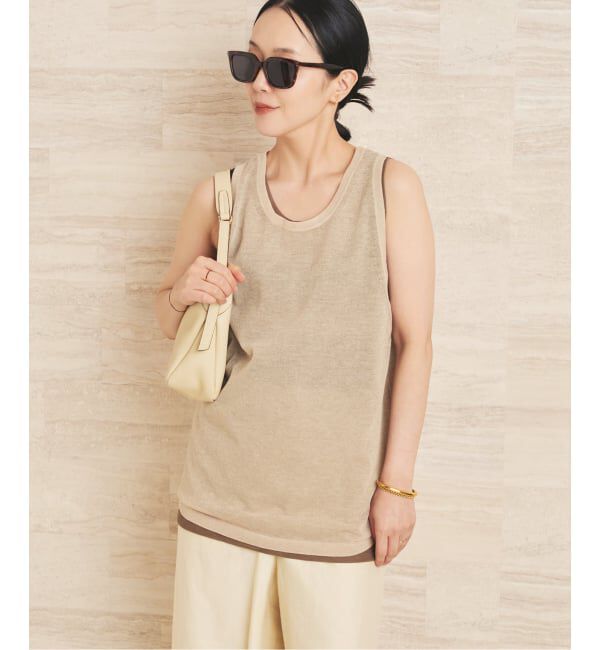 Plage「PL/RAMIE シアータンクトップ」|タンクトップ|