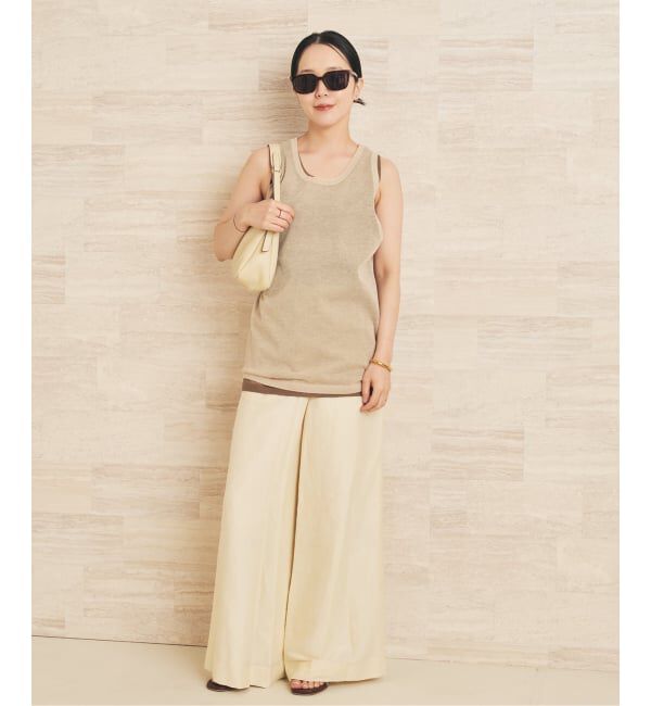 Plage「PL/RAMIE シアータンクトップ」|タンクトップ|