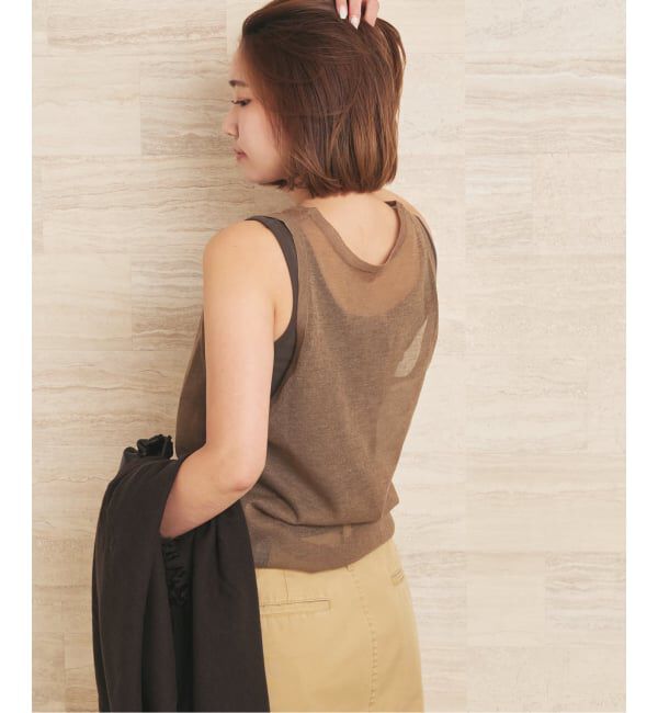 Plage「PL/RAMIE シアータンクトップ」|タンクトップ|