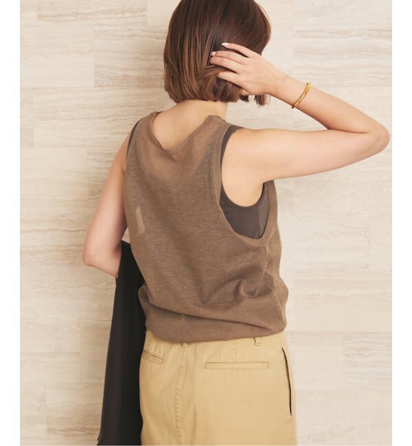 Plage「PL/RAMIE シアータンクトップ」|タンクトップ|