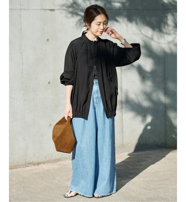 VERMEIL par iena「FRENZLAUER フランツロアー Panier Baguette SUEDE 別注」|ハンドバッグ|